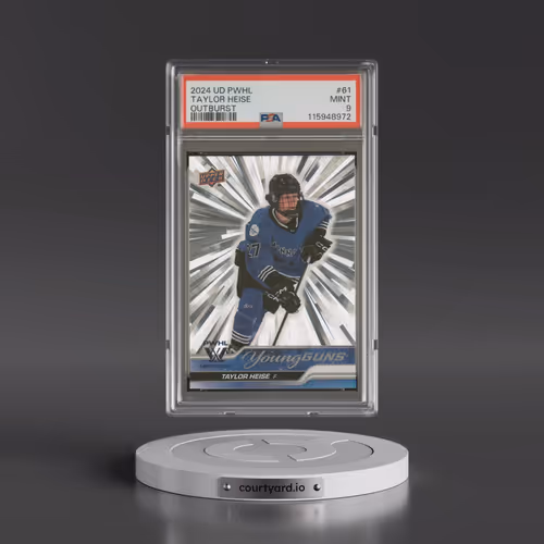 2024 Upper Deck Pwhl 1st Edition #61 Taylor Heise - Outburst (PSA 9 MINT)