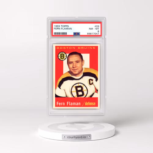 1959 Topps #29 Fern Flaman (PSA 8 NM-MT)