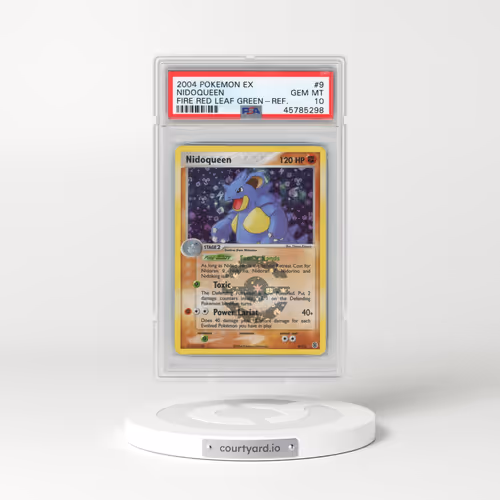 2004 Pokémon EX Fire Red & Leaf Green #9 Nidoqueen - Reverse Foil (PSA 10 GEM MINT)