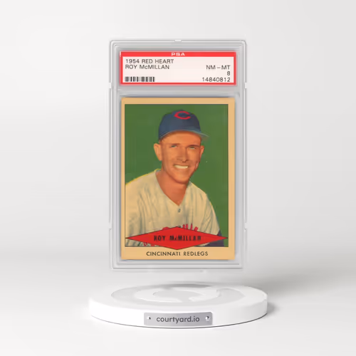 1954 Red Heart Roy McMillan (PSA 8 NM-MT)