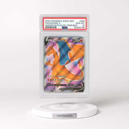 2020 Sword & Shield Promos #50 Charizard V - Full Art Holo (PSA 10 GEM MINT)