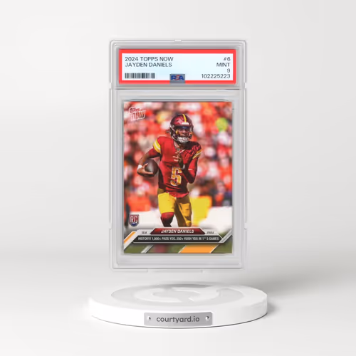 2024 Topps Now #6 Jayden Daniels (PSA 9 MINT)