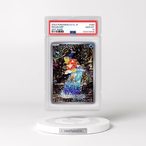 2023 Pokémon Sv1a-Triplet Beat #080 Magikarp - Art Rare (PSA 10 GEM MINT)