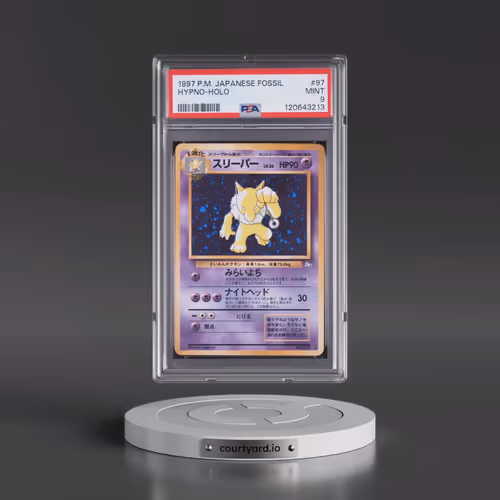 1997 Pokémon Fossil #97 Hypno - Holo (PSA 9 MINT)