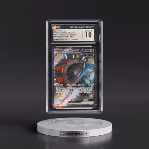 2023 Shiny Treasure ex #333/190 Iron Treads ex (CGC 10 GEM MINT)