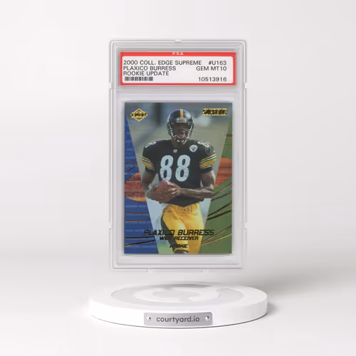 2000 Collector's Edge Supreme #U163 Plaxico Burress - Rookie Update (PSA 10 GEM MINT)
