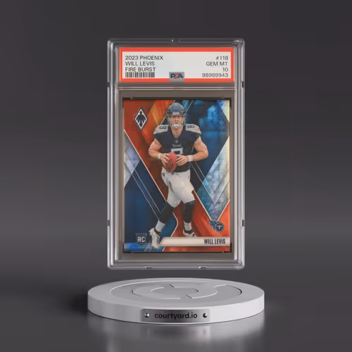 2023 Panini Phoenix #118 Will Levis - Fire Burst (PSA 10 GEM MINT)