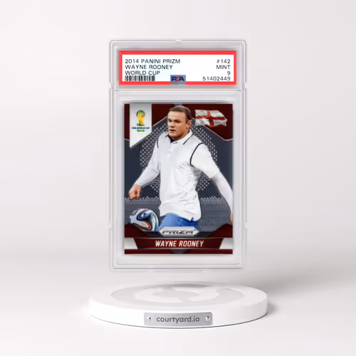2014 Panini Prizm World Cup #142 Wayne Rooney (PSA 9 MINT)