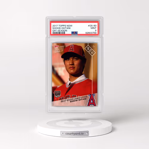 2017 Topps Now Off-Season #OS-80 Shohei Ohtani (PSA 9 MINT)