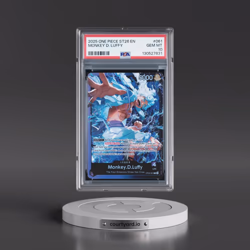 2025 One Piece Starter Deck ST26-Purple/Black Monkey D. Luffy #061 Monkey D. Luffy (PSA 10 GEM MINT)