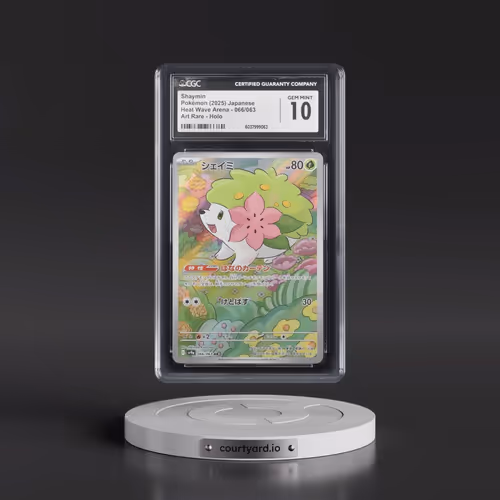 2025 Pokémon Sv9a-Heat Wave Arena #066 Shaymin - Art Rare (CGC 10 GEM MINT)