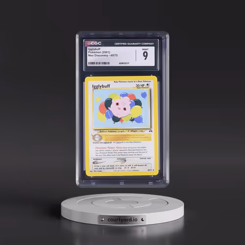 2001 Neo Discovery #40/75 Igglybuff (CGC 9 MINT)