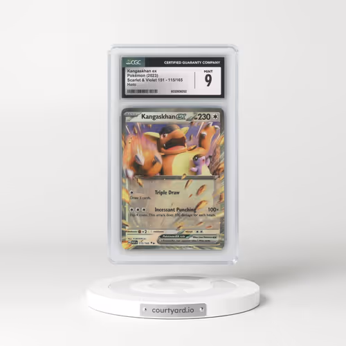2023 Scarlet & Violet 151 - MEW EN #115/165 Kangaskhan ex (CGC 9 MINT)