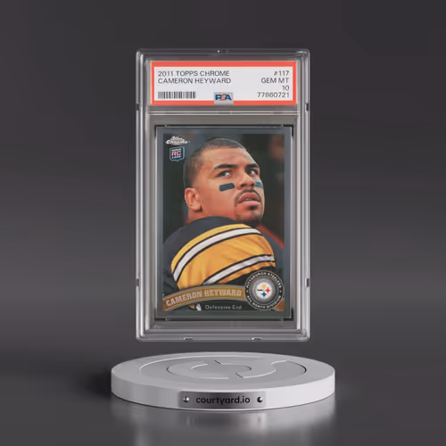 2011 Topps Chrome #117 Cameron Heyward (PSA 10 GEM MINT)