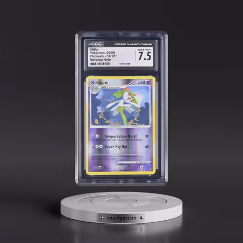 2009 Platinum #51/127 Kirlia - Reverse Holo (CGC 7.5 NM+)