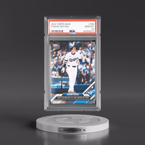 2024 Topps Now #106 Shohei Ohtani (PSA 10 GEM MINT)