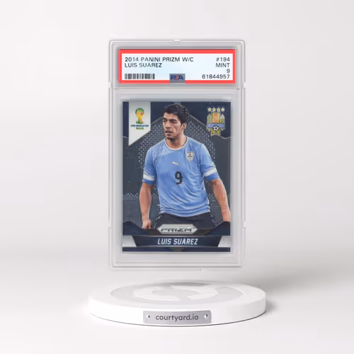 2014 Panini Prizm World Cup #194 Luis Suarez (PSA 9 MINT)