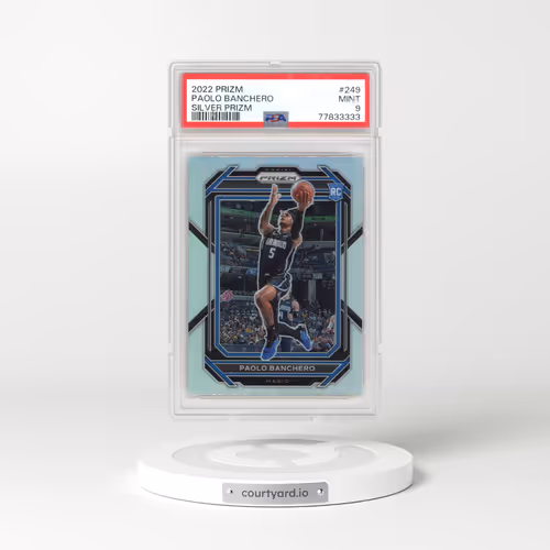 2022 Panini Prizm #249 Paolo Banchero - Silver Prizm (PSA 9 MINT)