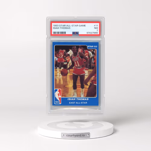 1983 Star All-Star Game #11 Isiah Thomas (PSA 7 NM)