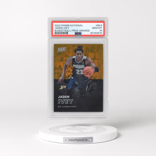 2022 Panini National Basketball Prospects #BK4 Jaden Ivey - Orange (PSA 10 GEM MINT)