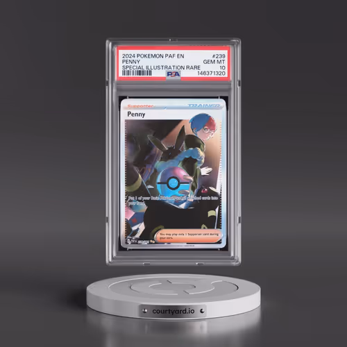 2024 Pokémon Paf EN-Paldean Fates #239 Penny - Special Illustration Rare (PSA 10 GEM MINT)