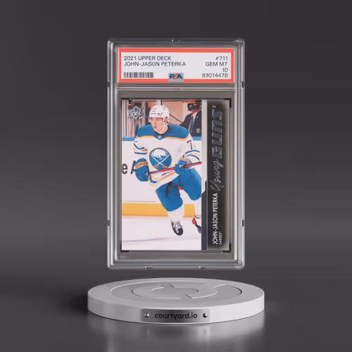 2021-2022 Upper Deck #711 John-Jason Peterka (PSA 10 GEM MINT)