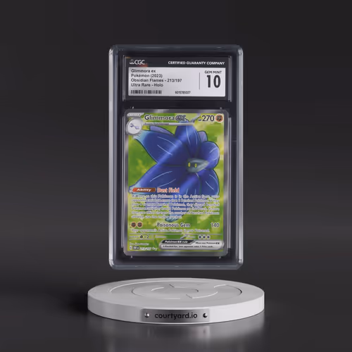 2023 Obsidian Flames - OBF EN #213/197 Glimmora ex - Ultra Rare Holo (CGC 10 GEM MINT)
