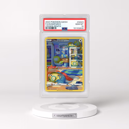2023 Pokémon Sword and Shield Crown Zenith #GG23 Dunsparce - Full Art (PSA 10 GEM MINT)