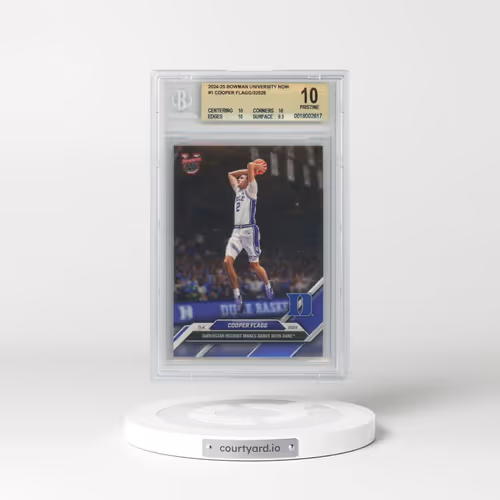 2024 Bowman U Now #1 Cooper Flagg (BGS 10 PRISTINE)