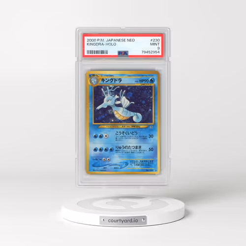 2000 Pokémon Neo #230 Kingdra - Holo (PSA 9 MINT)