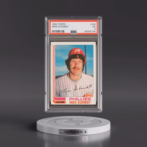 1982 Topps #100 Mike Schmidt (PSA 5 EX)
