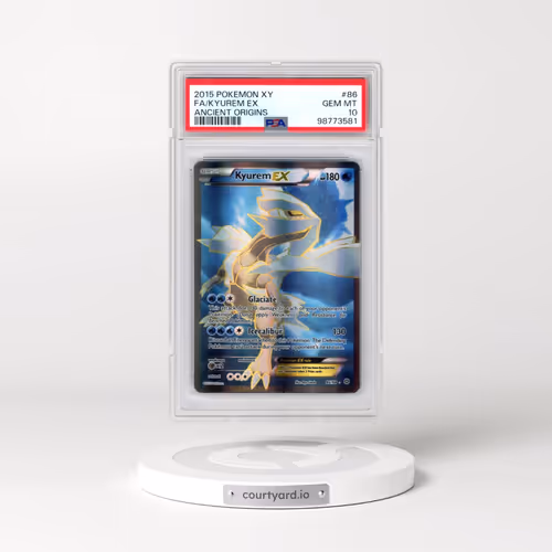 2015 Pokémon XY Ancient Origins #86 Kyurem EX - Holo Full Art (PSA 10 GEM MINT)