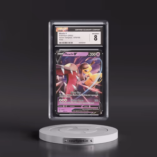 2022 Silver Tempest #070/195 Mawile V - Holo (CGC 8 NM-MT)