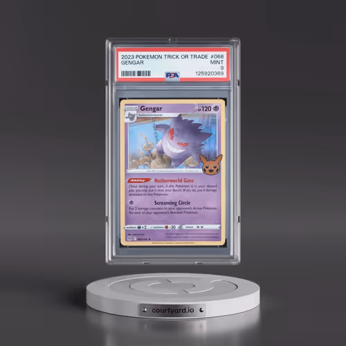 2023 Pokémon Trick or Trade #066 Gengar (PSA 9 MINT)