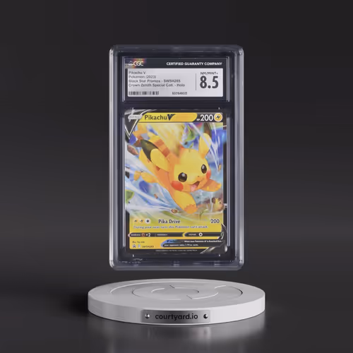 2020 Black Star Promos - Sword & Shield #SWSH285 Pikachu V - Holo Crown Zenith Special Collection (C