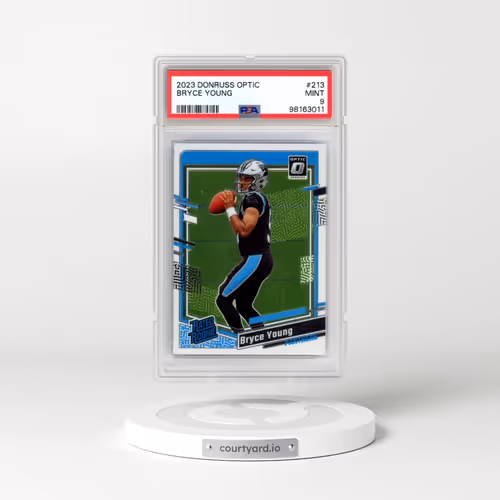 2023 Panini Donruss Optic #213 Bryce Young (PSA 9 MINT)