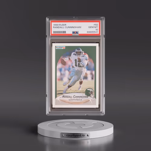 1990 Fleer #82 Randall Cunningham (PSA 10 GEM MINT)