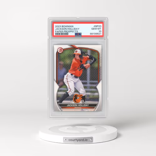 2023 Bowman Paper Prospects #BP20 Jackson Holliday (PSA 10 GEM MINT)
