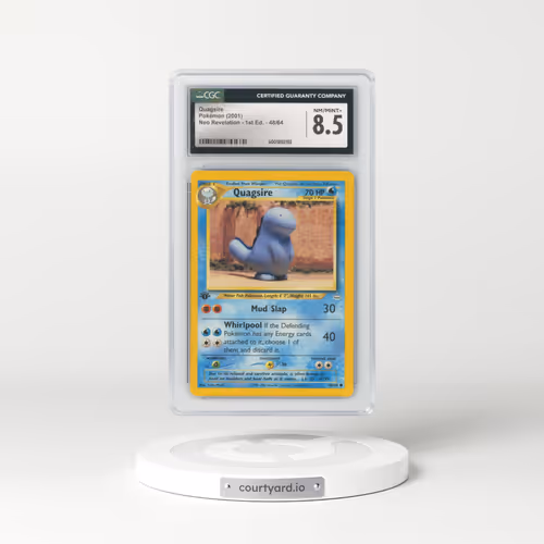 2001 Neo Revelation #48/64 Quagsire - 1st Edition (CGC 8.5 NM-MT+)