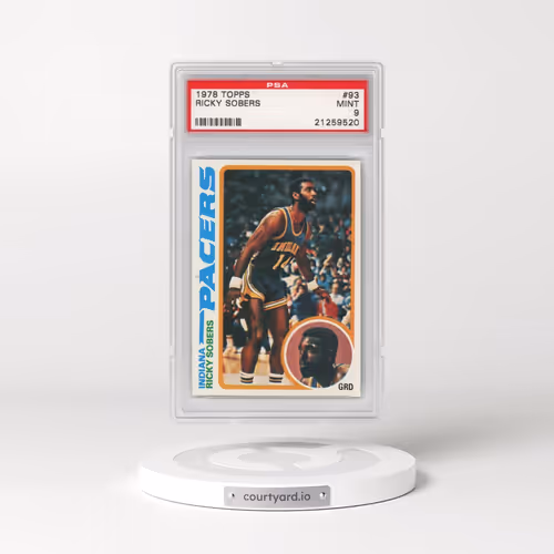 1978 Topps #93 Ricky Sobers (PSA 9 MINT)