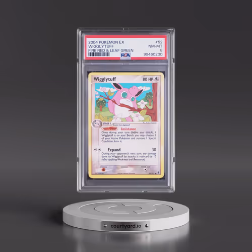 2004 Pokémon EX Fire Red & Leaf Green #52 Wigglytuff (PSA 8 NM-MT)