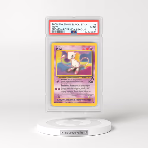 2000 Black Star Promo #8 Mew (PSA 9 MINT)