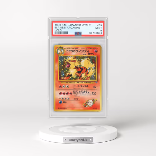 1999 Pokémon Gym 2 #59 Blaine's Arcanine - Holo (PSA 9 MINT)