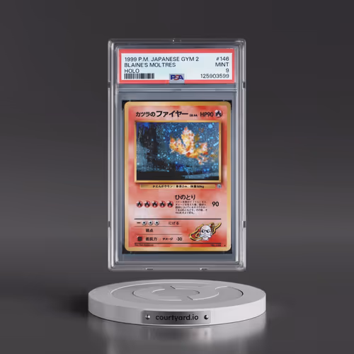 1999 Pokémon Gym 2 #146 Blaine's Moltres - Holo (PSA 9 MINT)