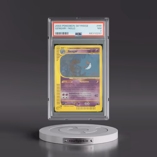 2003 Pokémon Skyridge #H9 Gengar - Holo (PSA 7 NM)