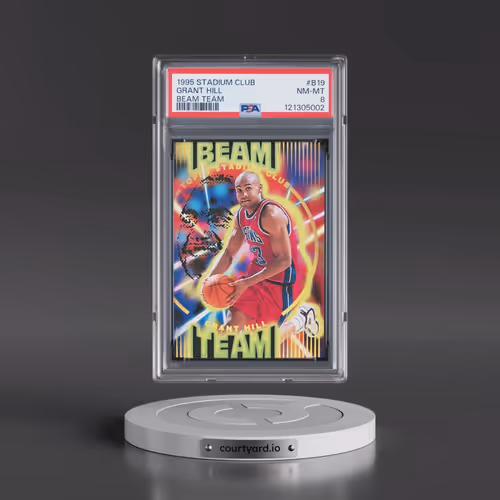 1995 Stadium Club Beam Team #B19 Grant Hill (PSA 8 NM-MT)