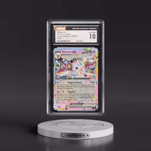 2024 Surging Sparks - SSP EN #086/191 Sylveon ex - Holo (CGC 10 GEM MINT)