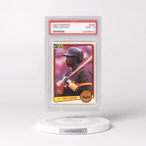1983 Donruss #598 Tony Gwynn (PSA 9 MINT)