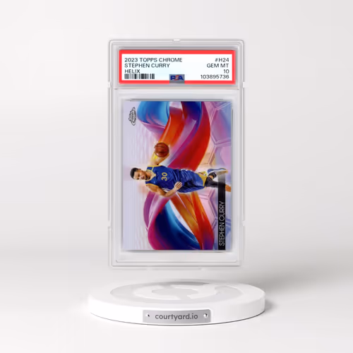 2023 Topps Chrome Helix #H24 Stephen Curry (PSA 10 GEM MINT)