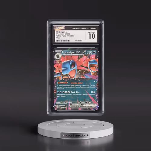 2025 White Flare - WHT EN #067/086 Hydreigon ex - Holo (CGC 10 GEM MINT)